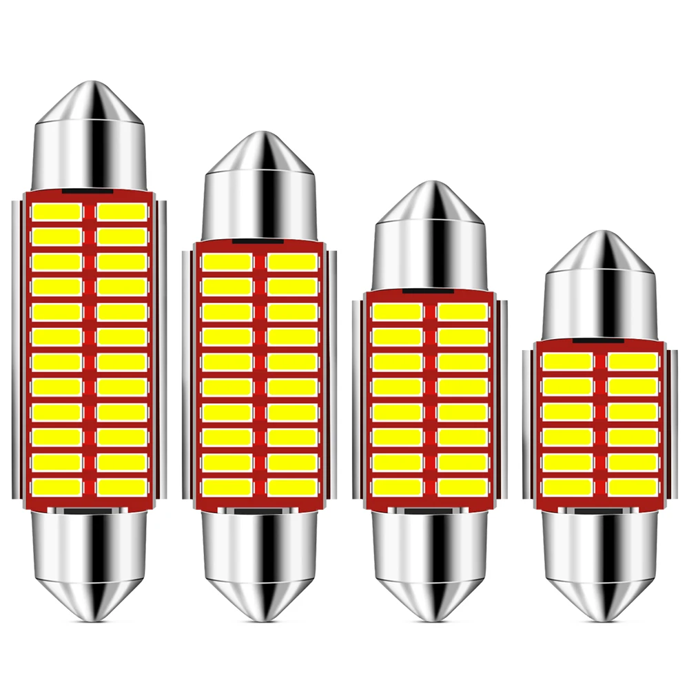 C10W C5W LED Автомобильный номерной знак Внутреннее освещение для чтения ford focus kuga fiesta