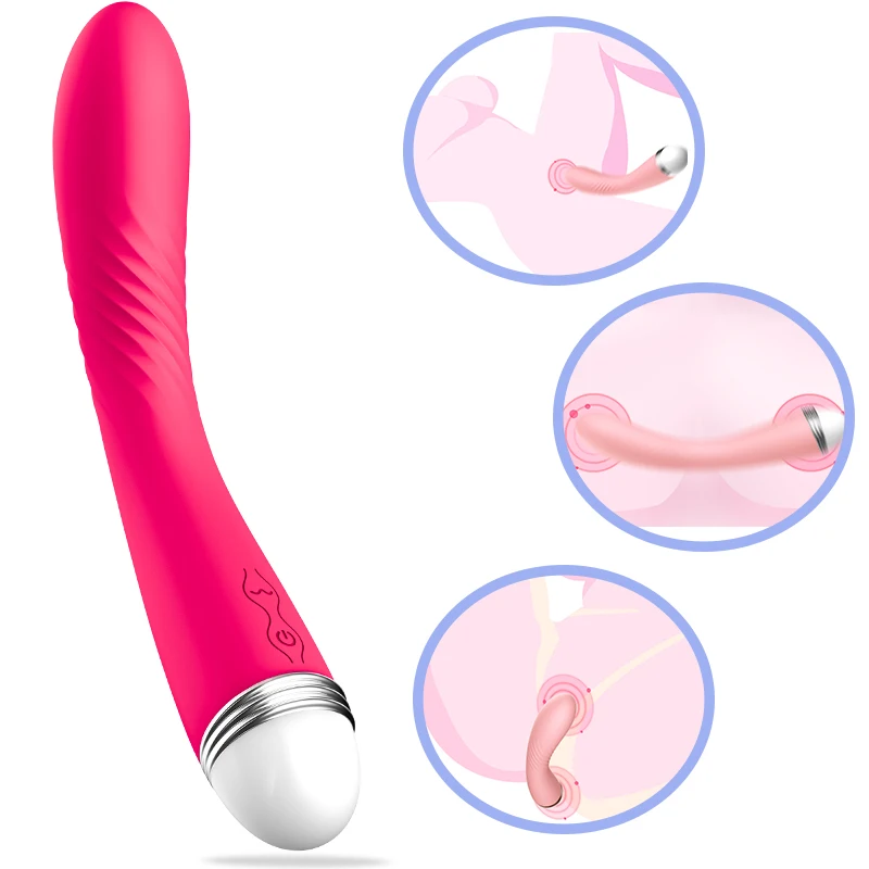 USB Кролик фаллоимитатор вибратор G Spot AV Вибрация силиконовые водонепроницаемые