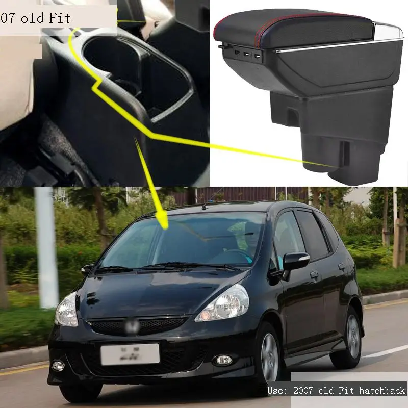 

Rangement Accoudoir De Voiture Storage Reposabrazos Accesorios Coche Interior Arm Rest Car Styling Armrest 2007 FOR Honda Fit