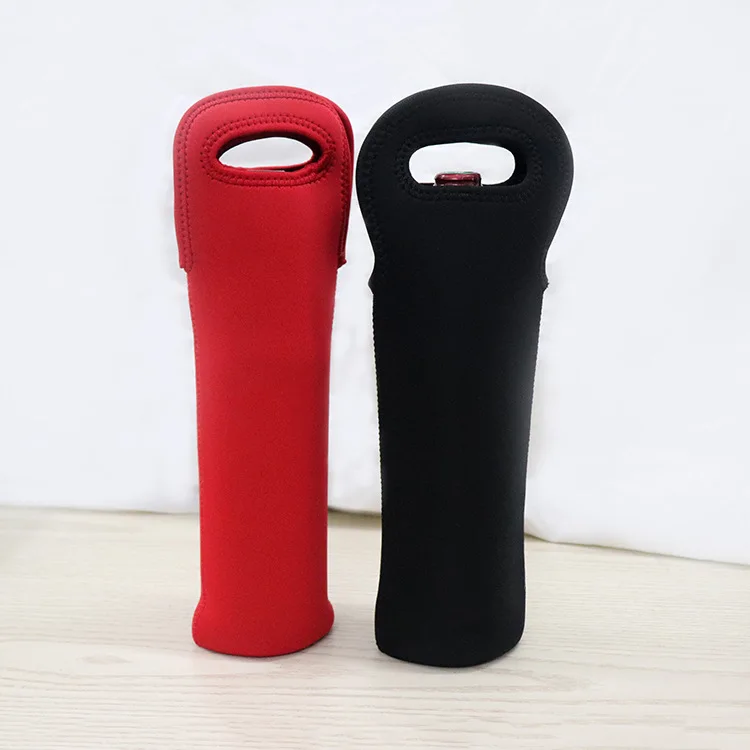 

1PC More Colors Neoprene Wine Bottle Bag 750ML Bottle Tote Reusable Cooling Bag Party Birthday Wedding Camping for 2-6 Persons