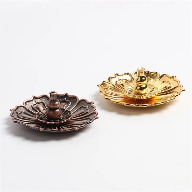 1 комплект сплав благовония Горелка Lotus Base Plug креативный Zen маленький держатель