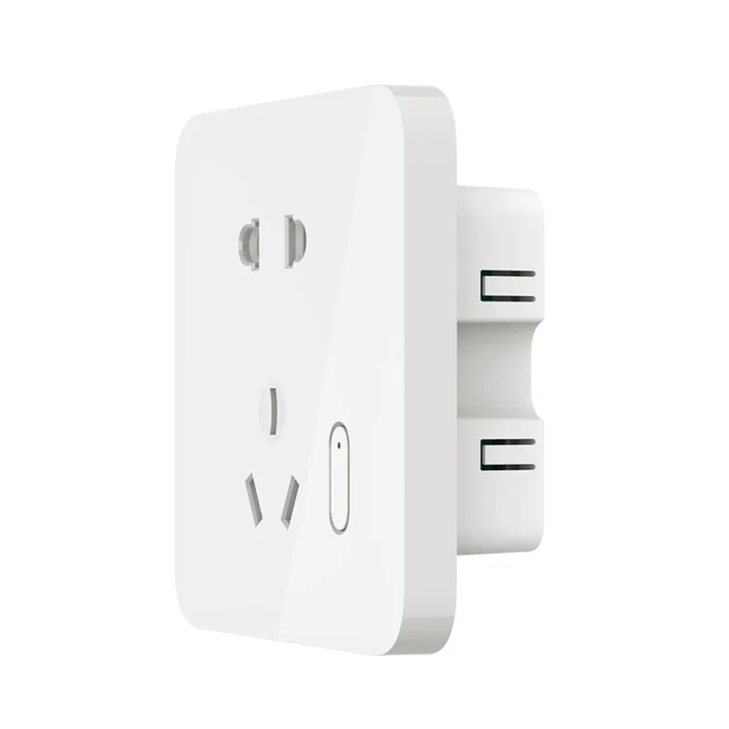 Xiaomi Mijia Smart Wall Power Socket Voice Control OTA Upgrade Intelligent Linkage Plug Sockets Home Outlet 250V Bedroom | Электроника