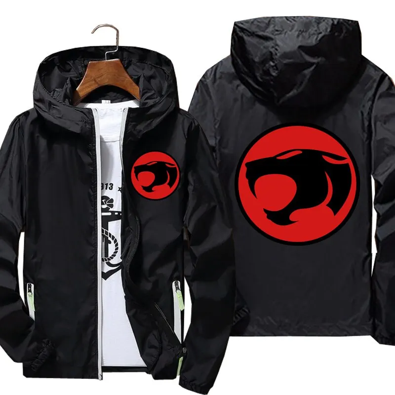 

2021 jackets for men thundercats Windbreak jacket Reflective Skin Sun Spring Autumn brand jacket printing