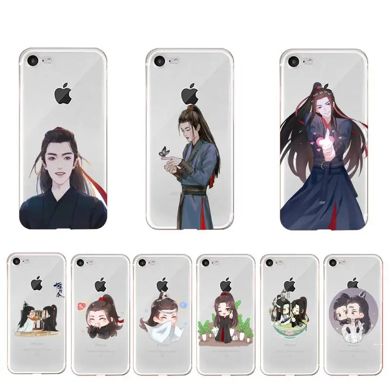 

chen qing ling Phone Case For iphone 13 X XS MAX 6 6s 7 7plus 8 8Plus 5 5S SE 2020 XR 11 11pro max Clear funda Cover