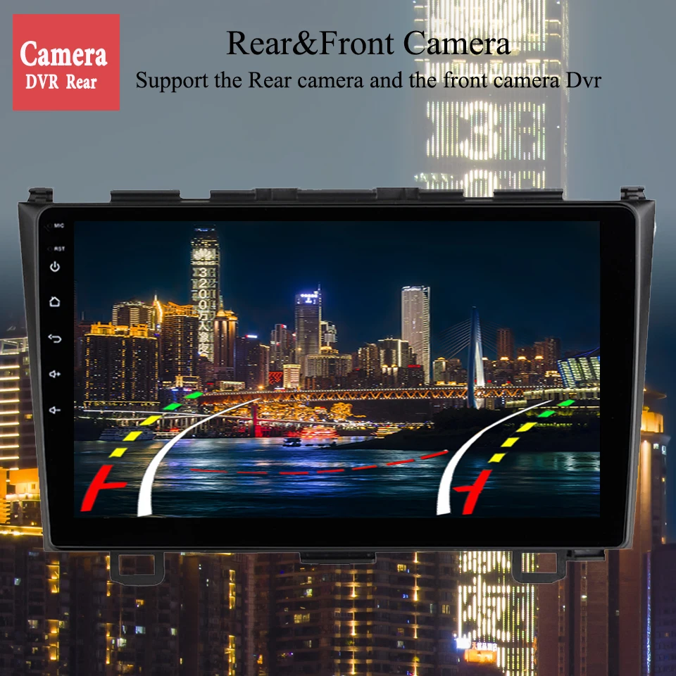 Android 10 0 9 &quotOcta Core 1280*720 Автомобильный DVD плеер для Honda CRV CR V 2006 2011 GPS навигации стерео