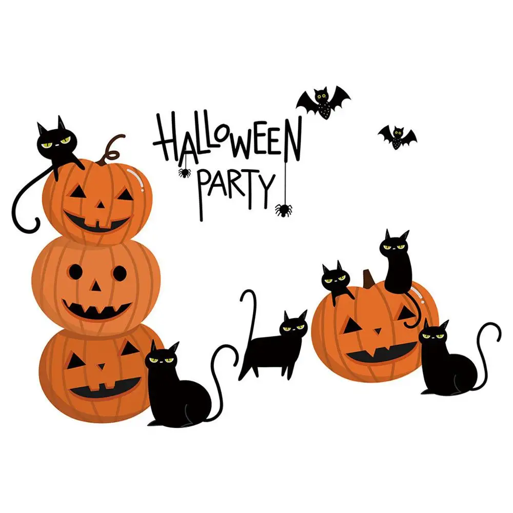 Креативные мобильные светильники в виде тыквы летучей мыши наклейка на стену