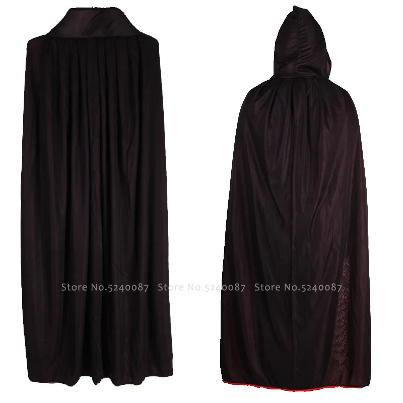 Плащ Вампира на Хэллоуин накидка ведьма дьявол маска-призрак вечерние головные