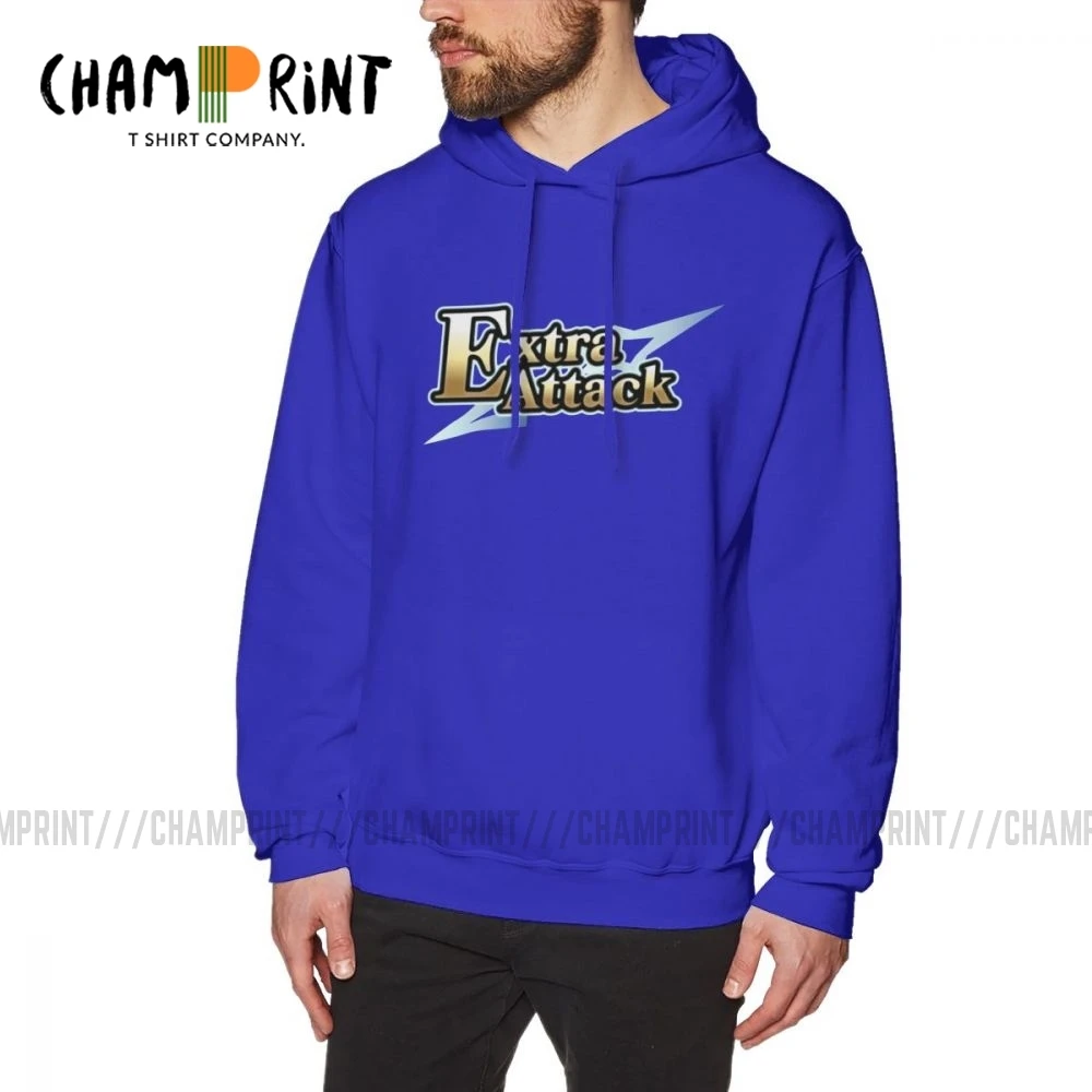 

Толстовка с капюшоном FGO Extra Attack Card Man, потрясающая хлопковая игровая Толстовка с большим заказом, серая толстовка с капюшоном