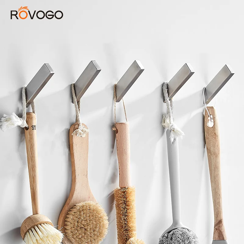 Крючок для пальто SUS 304 крючок из нержавеющей стали полотенец/одежды ванной кухни