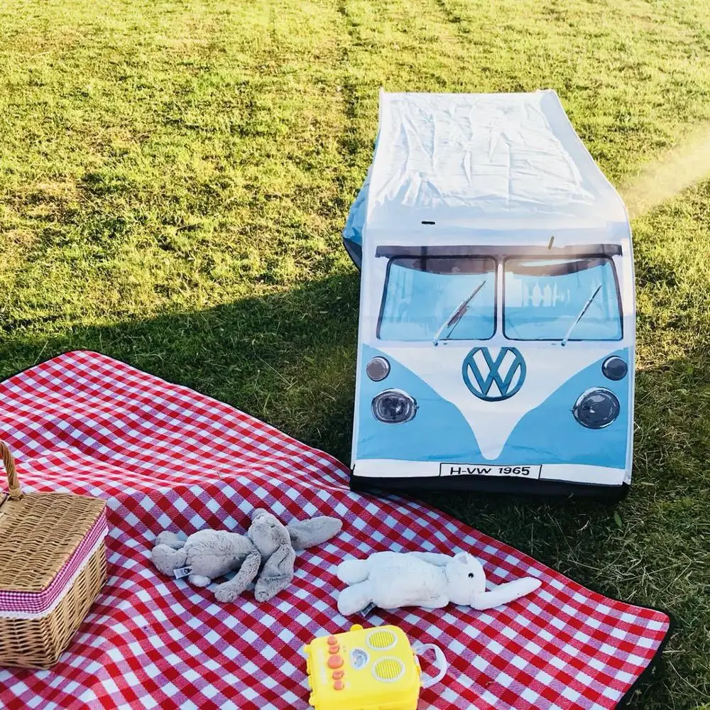 С изображением машинок и автобусов дизайнерская футболка для мальчиков палатка