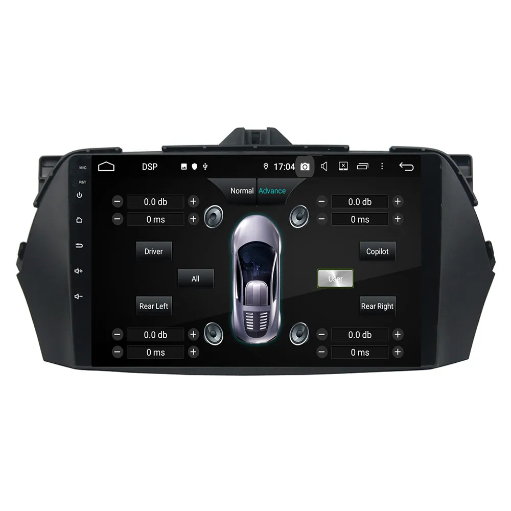Android 9 с DSP для Suzuki CIAZ Full Touch автомобильный Радио Видео Плеер Мультимедиа GPS