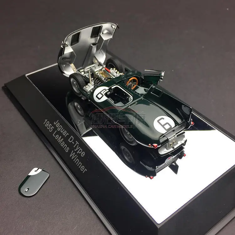 Винтажный литой металл 1/43 Jaguar d-типа Автомобильный дисплей коллекция моделей игрушек для детей