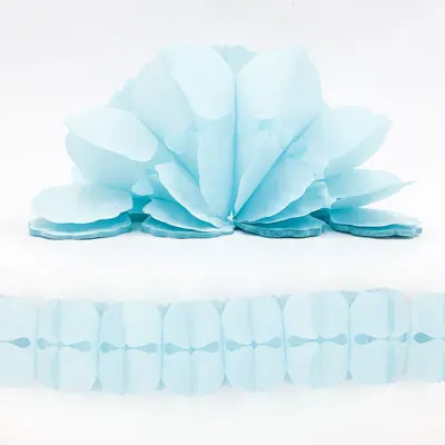 Light Blue Nicro 3,6 м гирлянды бумажные гирлянды в форме клевера занавески на день рождения свадебные вечерние украшения для дома овсянка бумажная Свадебная гирлянда# ot89 - Цвет: Light Blue