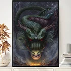 Алмазная 5D картина сделай сам с полным заполнением, красочная вышивка крестиком в виде слона, инкрустированная животными, мозаика для подарка, настенное искусство