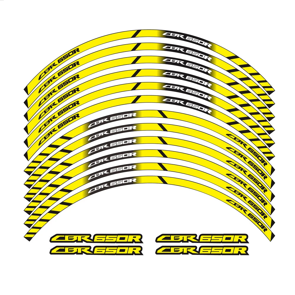 Мотоцикл Декор шин обода колеса светоотражающие наклейки для укладки Авто