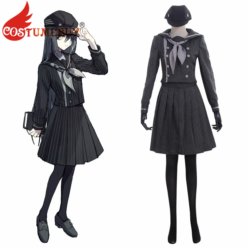 

Danganronpa V3 Cosplay Saihara Shuichi Cosplay Costume Girls School Uniform Top Skirt Suit Women Lolita Daily Outfit L921