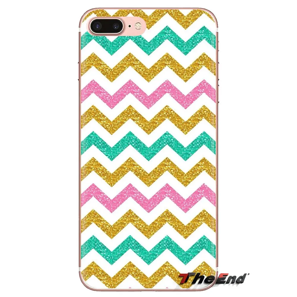 For Samsung Galaxy J1 J2 J3 J4 J5 J6 J7 J8 Plus 2018 Prime 2015 2016 2017 Mobile Phone Case Cover Hot moroccan Mint gold stripes |