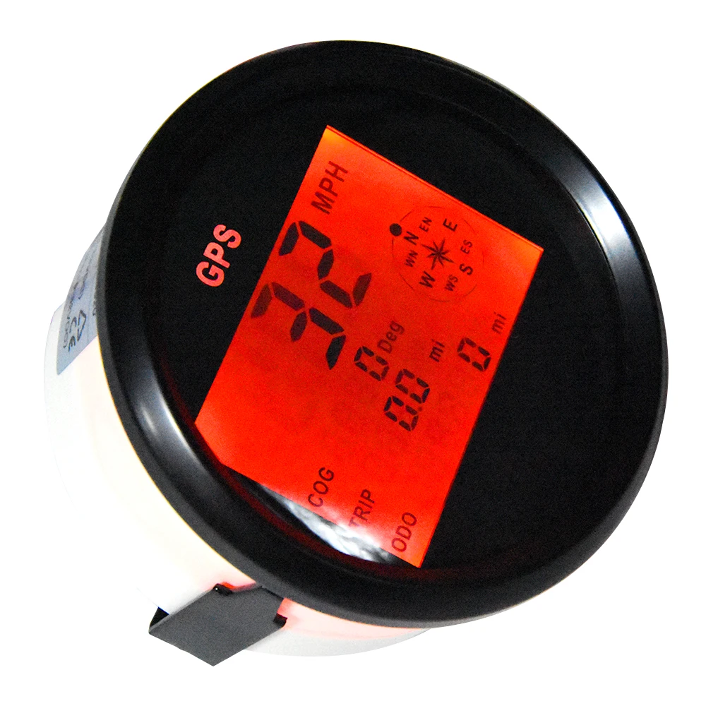 HD мотоцикл Лодка Автомобиль 85 мм Цифровой GPS Спидометр + Датчик одометра 0-999 узлов