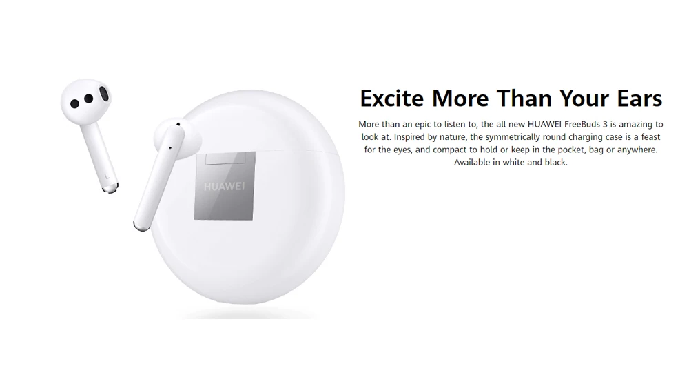 Беспроводные наушники huawei Freebuds 3 TWS, Bluetooth наушники с активным шумоподавлением, Bluetooth 5,1, управление нажатием, 20 часов работы