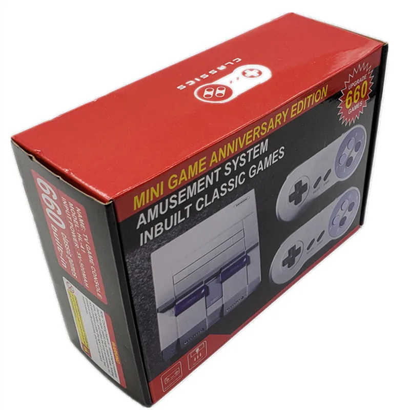 Ретро Супер Классическая игра Мини ТВ 8 бит семейный видео игровая консоль
