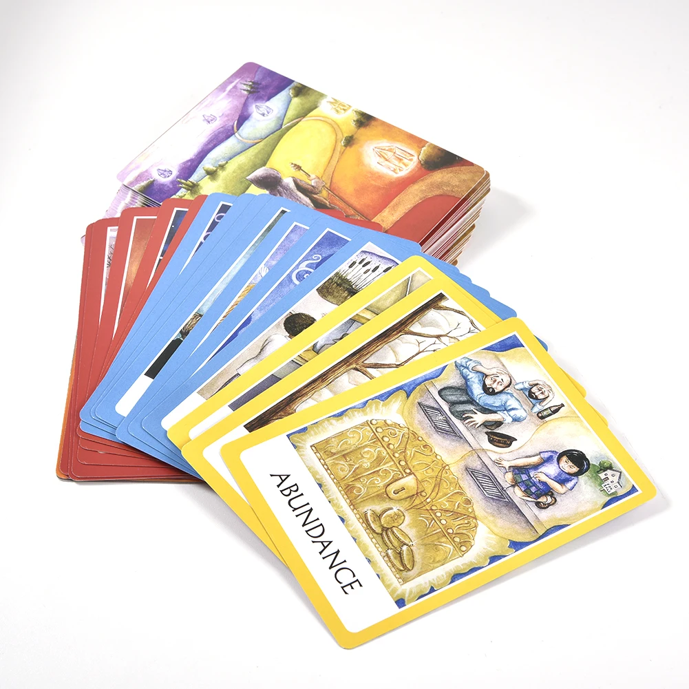 Таро чакра мудрость Oracle карты доски палубы игры карточные для вечерние игра