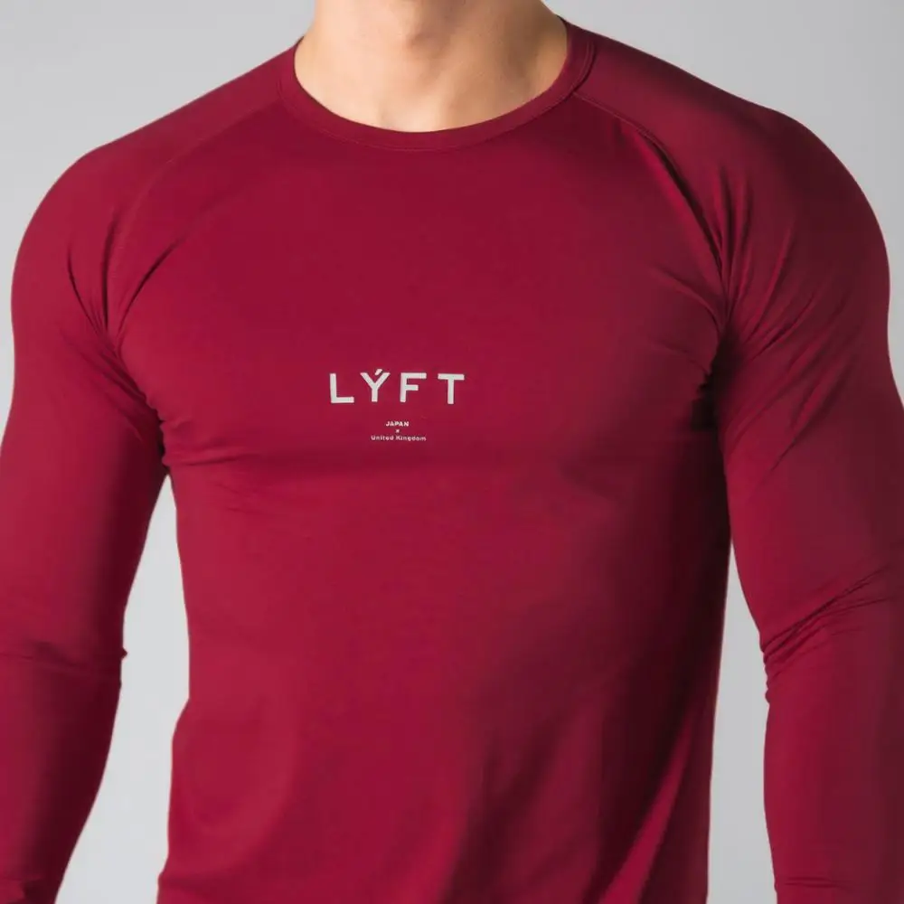 

2020 autumn and winter new casual men's long-sleeved T-shirt jogging fitness men's t-shirt trend fashion men's sportswear