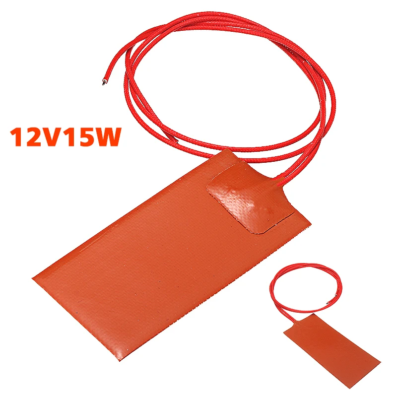 Силиконовая нагревательная панель 12 В 15 Вт с постоянной температурой