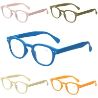 turezing reading glasses spring hinge men women with frame decorative eyewear hd reader eyeglasses diopter 02 0 4 05 06 0