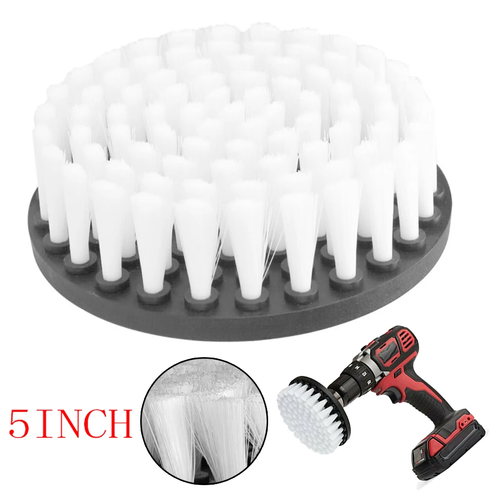 

Detailing Tire Washing Soft Bristle 5 Inch Accesorios Para Auto Cleaning Drill Brush Car Wheel Furniture Cleaning Drill Brush