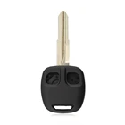 Чехол для ключа дистанционного управления с 2 кнопками, Сменное правое лезвие для Mitsubishi Lancer Galant Outlander Colt Shogun
