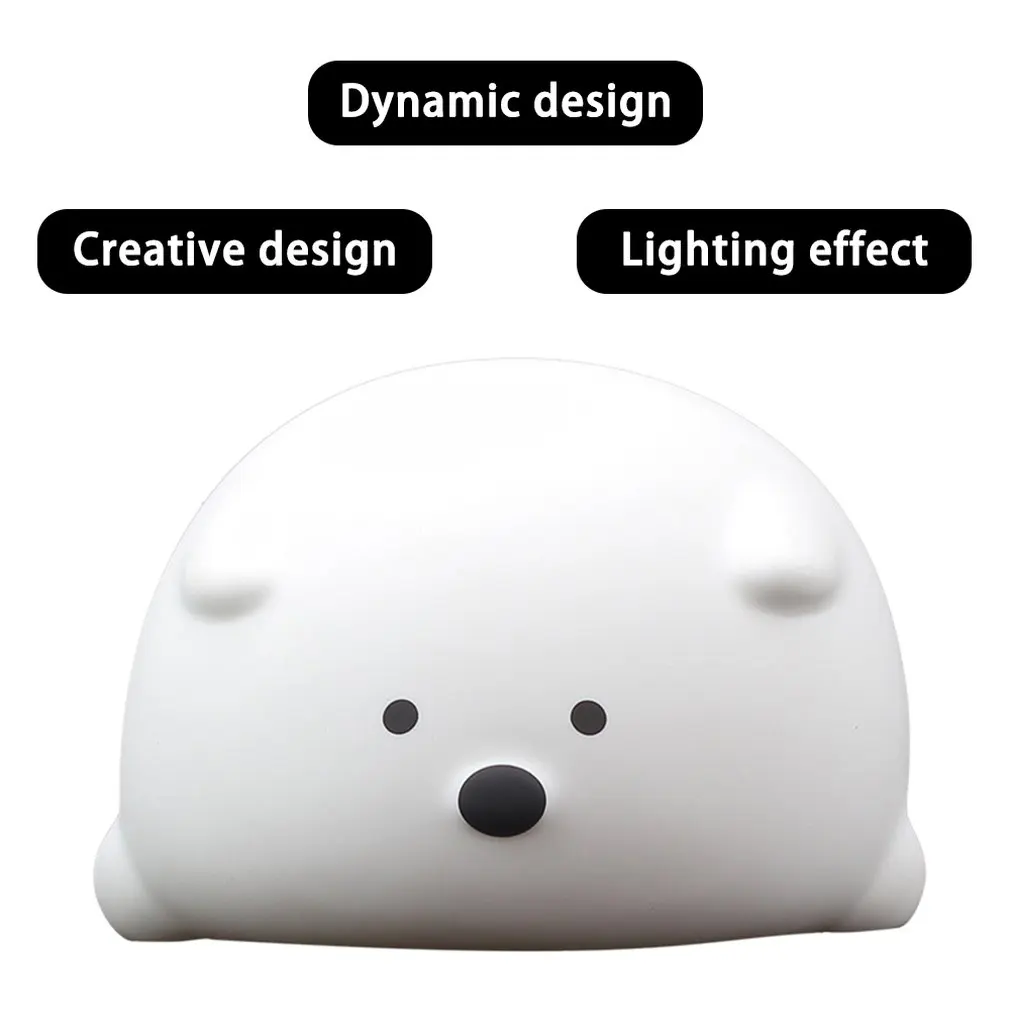 Пульт дистанционного управления светодиодный милый медведь украшение для дома