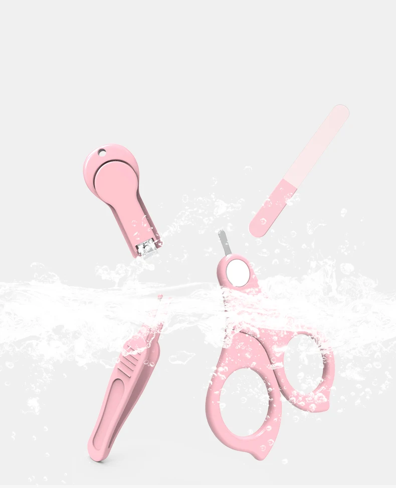 Безопасные кусачки для ногтей ухода за ребенком мультяшный детский триммер