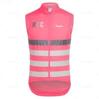 rcc 2021 team cycling vest windproof rainproof mtb outdoor sport quickdry rain jacket sleeveless reflective clothing ralvpha