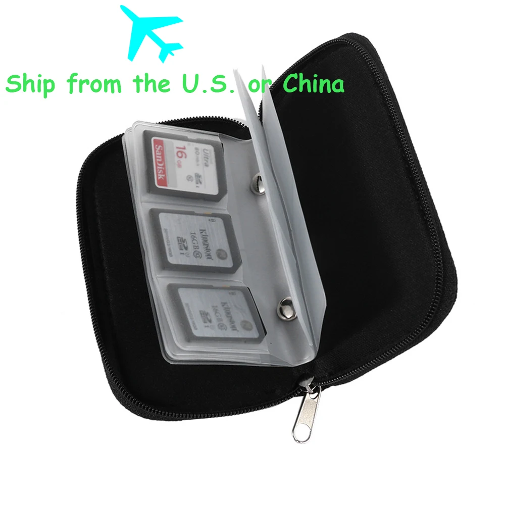 1 шт. чехол для хранения карт памяти Чехол держатель кошелек CF/SD/SDHC/MS/DS настольные