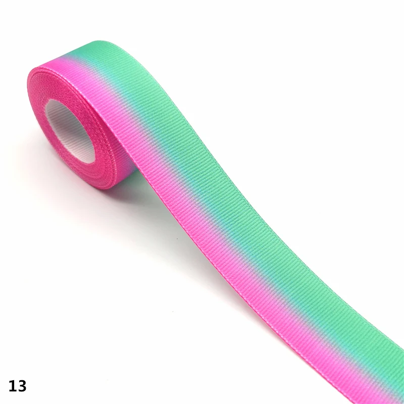 3 ярда 10-75 мм градиентная Радужная корсажная лента для свадьбы домашний декор