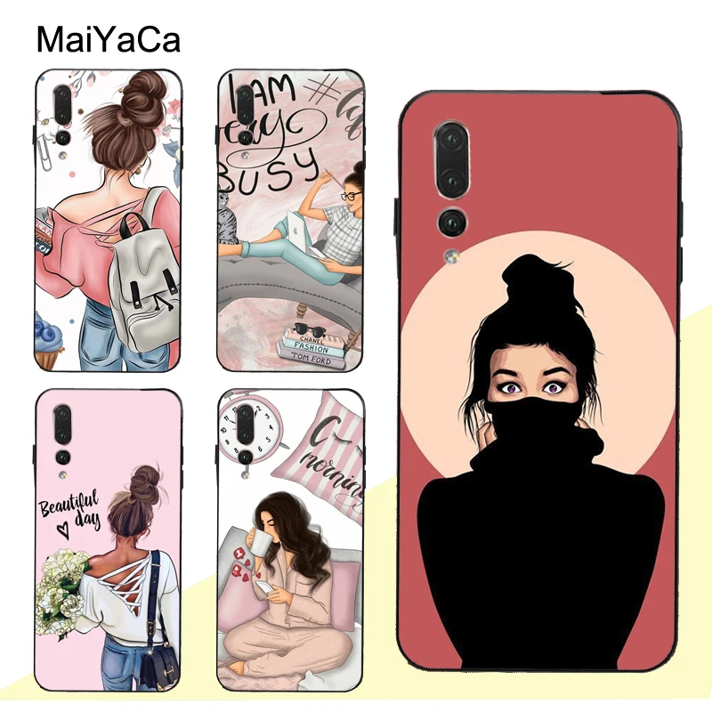 Чехол MaiYaCa для девочек с рисунками лучших друзей Forever Art чехол Huawei P Smart 2019 Z P10 P20 Lite