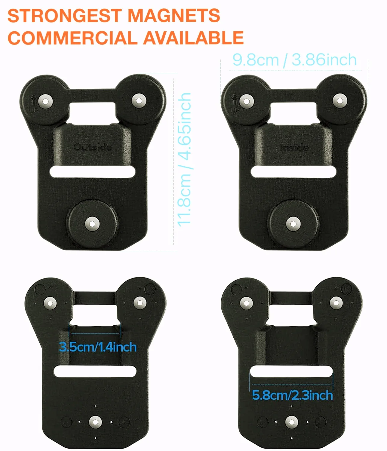 Универсальный магнитный держатель для камеры черный мягкий силикон |