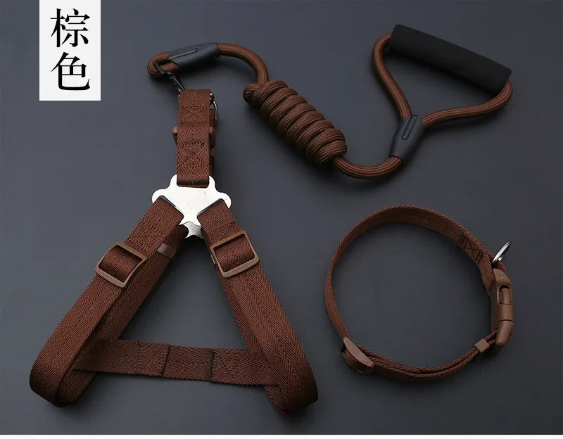 Шлейка для маленьких щенков и домашних животных регулируемый поводок с пряжкой