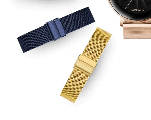 Milanese Watchband Replacement strap 18mm 20mm 22mm Universal Stainless Steel Metal Watch Band Mesh Strap Bracelet