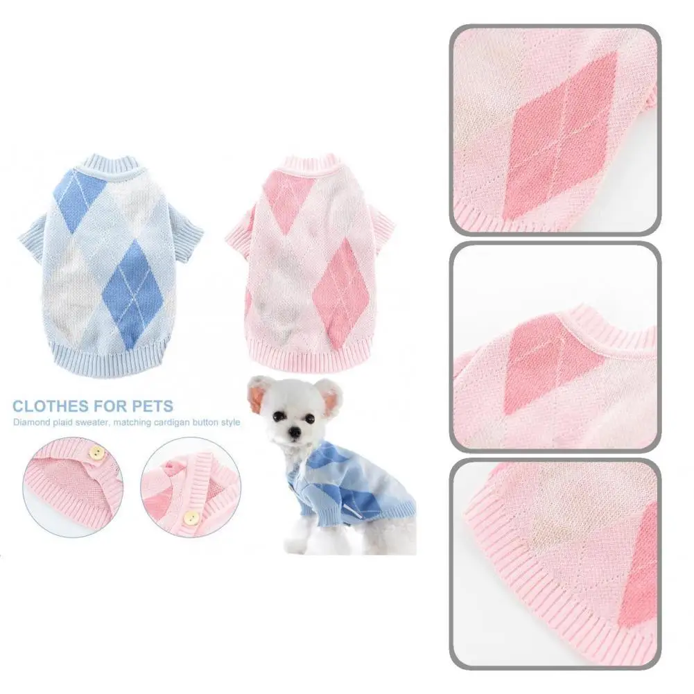 

Decorative Breathable Pet Dogs Cats Knitted Shirt Clothes Pet Accessories