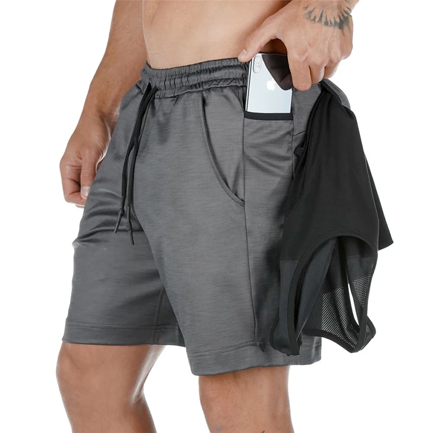 2020 спортивные шорты мужские для бега тренажерного зала фитнеса короткие брюки