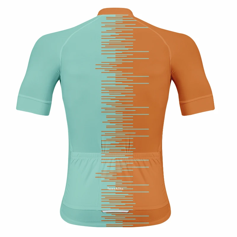 Футболка RUNCHITA мужская с коротким рукавом Джерси для велоспорта одежда