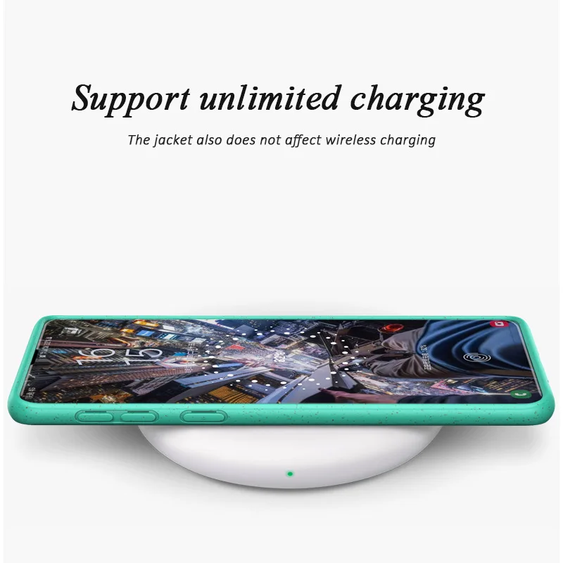 Чехол NOHON из перерабатываемого материала для телефона Samsung Galaxy S10 Plus Lite Note 10 Note10 +