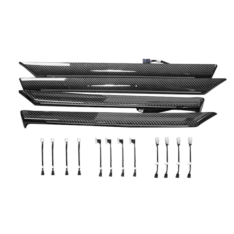 

Для Honda Civic 2016-2019 светодиодная внутренняя атмосферная лампа 64 цвета дверная ручка атмосферсветильник дверная чаша рамка свет