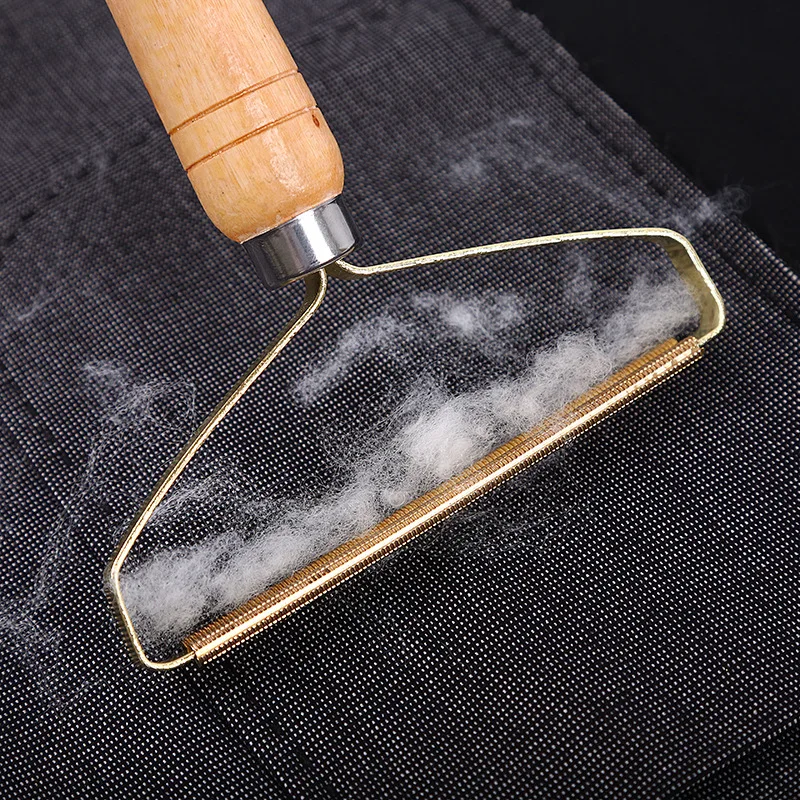 

Portable Lint Remover Clothes Fuzz Fabric Shaver Brush Tool Power-Free Fluff Removing Roller Sweater Woven Coat Lint Removers