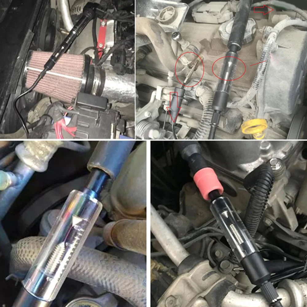 Автомобильный тестер свечи зажигания катушка детектор диагностическая система