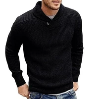 fashion men sweater 2021 autumn winter large size mens sweater solid color pullover mens knitted sweater men clothes