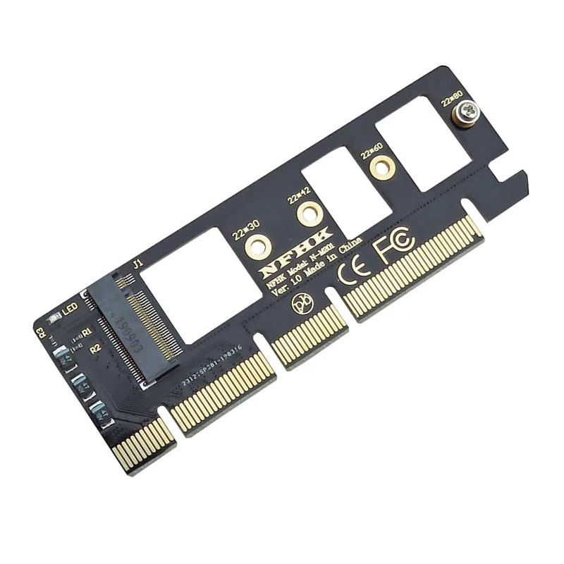 M.2 NVME адаптер PCI Express PCIE to M2 адаптер M.2 адаптер PCIE SSD M2 на диск PCIE SSD PCIE PCI-E Raiser NGFF на PCI-E3.0 X4 X8 X16 карта