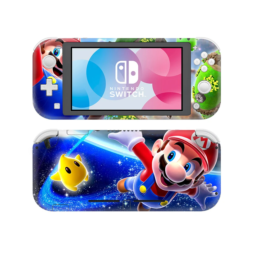 YSNSL0043 Наклейка с изображением супер Марио для nintendo Switch Lite, протектор консоли, чехол для nintendo Switch Lite, Виниловая наклейка с NSL - Цвет: YSNSL0043