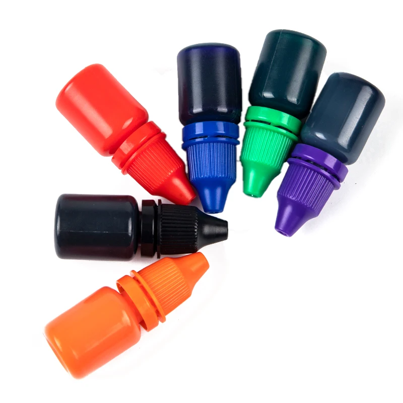 

1PC 10ml Refill Ink Printing Ink Refill Fast Drying Stamping Inking Photosensitive Stamp Oil For Office School Make Seal